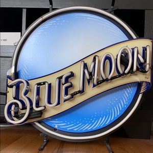 Blue Moon Light Decor